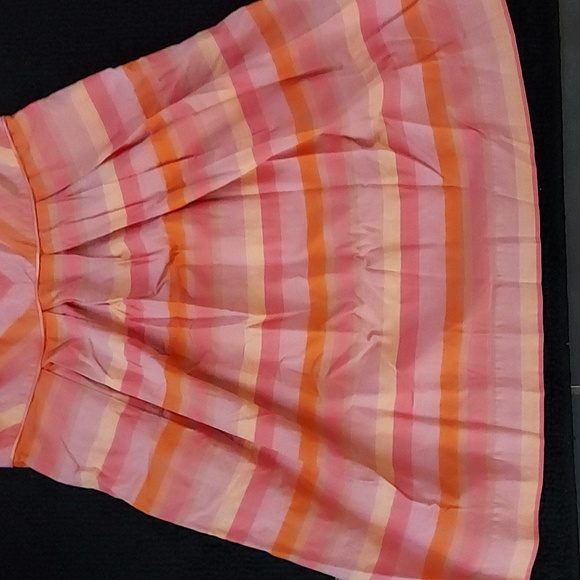 Lands End Orange Striped Dress - Picture 7 of 7